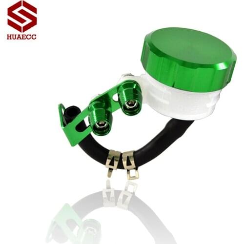 CNC Universal Front Brake Clutch Tank Motorcycle Fluid Reservoir Oil Cup for Kawasaki Z650 Z750 Z800 Z900 Z1000 ER6F ER6N