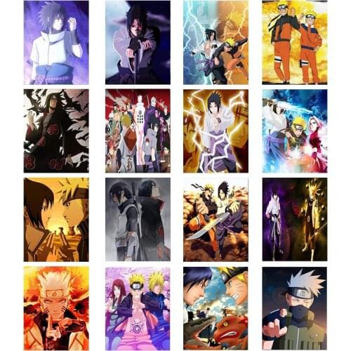 Japanese Anime Canvas Painting Naruto Posters and Prints Print Mural Pictures Childrens Room Home Wall Decoration Kids Gifts