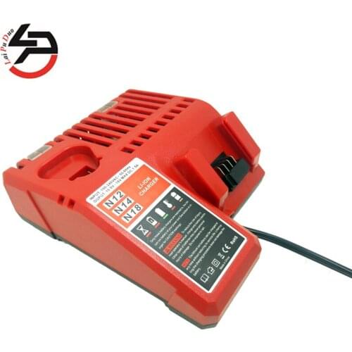 Li-ion Battery Charger Power tool Battery Charger For Milwaukee M12 12V 48-59-2401 48-11-2402 14.4v-18v Charger M18,48-11-1828