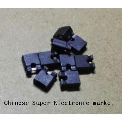 200 pcs 2.54mm Standard Circuit Board Jumper Cap Shunts Short Circuit Cap New