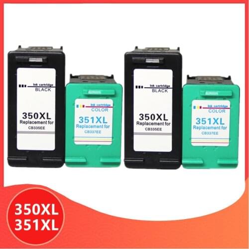 4PK 350XL 351XL Ink cartridge replacement for hp 350 351 for hp350 D4200 C4480 C4580 C4380 C4400 C4580 C5280 C5200 C5240 printer