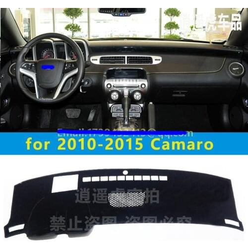 Dashmats car-styling accessories dashboard cover for Chevrolet chevy camaro ss zl1 rs z28 2010 2011 2012 2013 2014 2015
