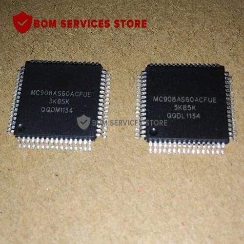 Fast Delivery 5PCS MC908AS60ACFUE 3K85K IC MCU 8BIT 60KB FLASH 64QFP