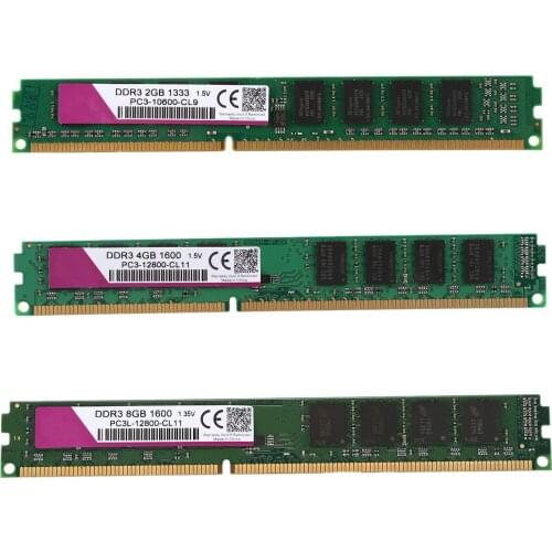 DDR3 Ram PC3 Desktop PC Memory 240Pins for High Compatible