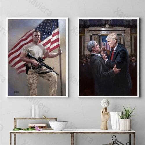 Donald Trump Spoofed Art Poster Us President Exposed The Truth Canvas Painting On The Wall Home Decor Bedroom Prints Pictures