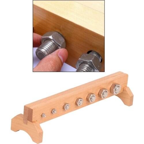 Montessori Nuts and Bolts Board for Kids Preschool Screw Educational Learning Material for 3 Years Up Kids Sensory Toys