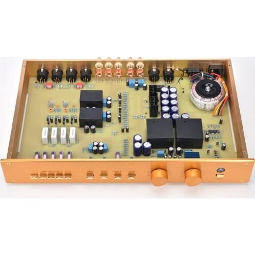 HI END Upgraded Version Clone FM255 Hi-End Preamplifier HiFi Preamplificador Audio Preamper Balanced Output