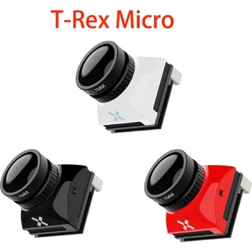 Foxeer T-Rex Micro 1500TVL Super WDR 4:3/16:9 PAL/NTSC Switchable Low Latency 19*19mm FPV Camera for FPV Racing Freestyle Drones