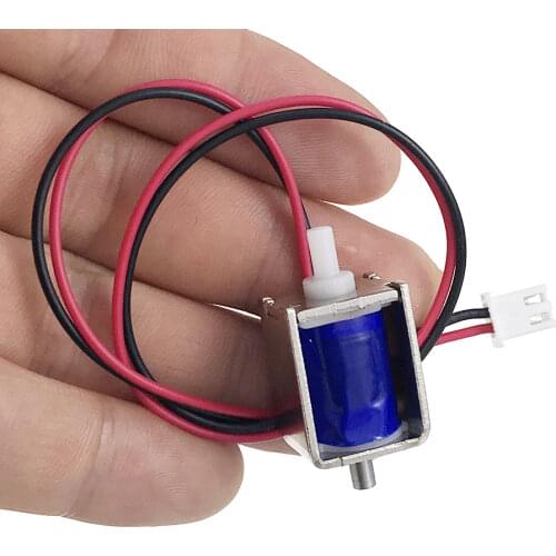 Small Mini Electric Solenoid Water Valve DC 12V N/C Normally Closed Air Valve Small Electric Venting Valve 12*10mm