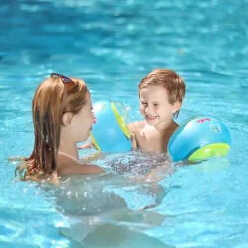Topsung Floaties Inflatable Swim Arm Bands Rings Floats Tube Armlets for Kids and Adult