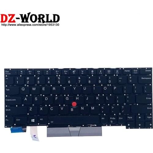 New Original US English Backlit Keyboard for Lenovo Thinkpad X390 Yoga 20NN 20NQ Laptop Teclado SN20S13551