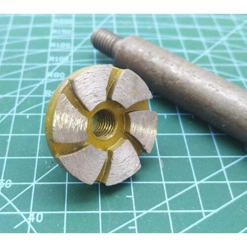 New M10 Diamond Grinding Wheel Disc OD35mm 49mm 57mm Bowl Shaped Cup Concrete Granite Stone Succulent plants basin Make Tools