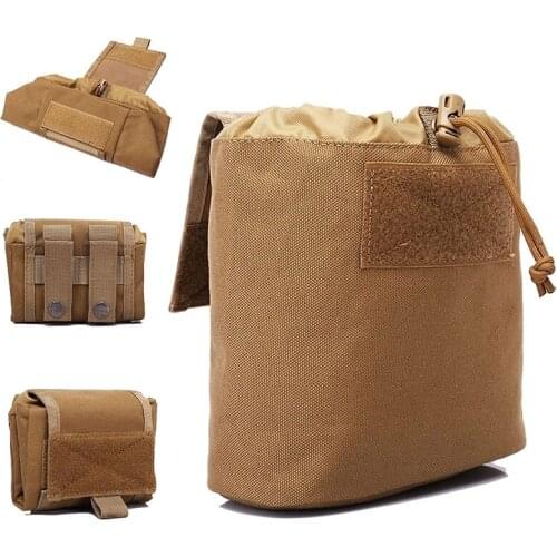 Hunting Dump Pouch Folding Dump Pouch Adjustable Utility Belt Holster Ammunition & Magazine Pouches