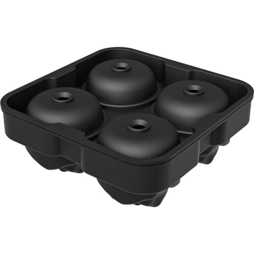 Rose Ice Cube Tray Mold Ice Ball Maker Icecream Mold For Chilling Cocktails Bar Tools 3D 4-Cavity DIY Ice Maker Special