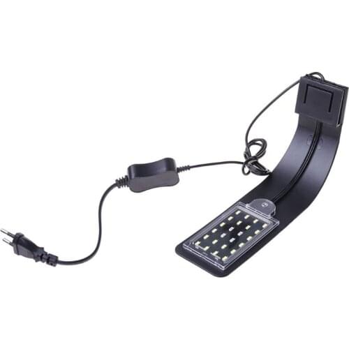 High quality 10W High Brightness Aquarium Fish Tank 5730 LED Light Energy-Saving Lamp EU Plug