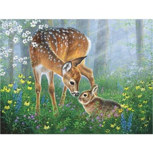 5D diamond painting full diamond new animal landscape diamond mosaic embroidery decoration home decoration