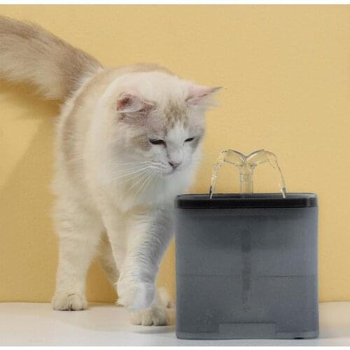 2L Automatic Pet Cat Water Fountain Filter Dispenser Feeder Smart Drinker For Dogs Water Bowl Kitten Puppy Dog Drinking Supplies