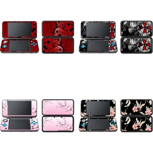 Cool design For New 2DS LL XL Skins Stickers for N intendo 2DSLL Vinyl Skin Sticker Protector For 2ds xl ll skin sticker