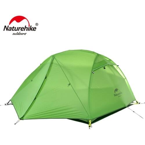 Naturehike Star River Camping Tent Upgraded Ultralight 2-3 Person 4 Season Tent With Free Mat Outdoor NH17T012-T