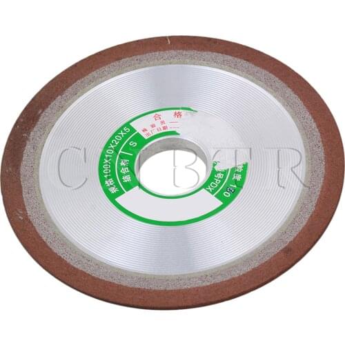 CNBTR One Side Tapered Diamond Grinding Wheel Cutter Hard Steel 100mm 180
