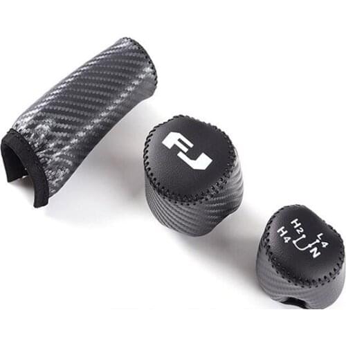 For Toyota fj Interior Gear Grip Four-wheel Drive Handbrake Cover Trim
