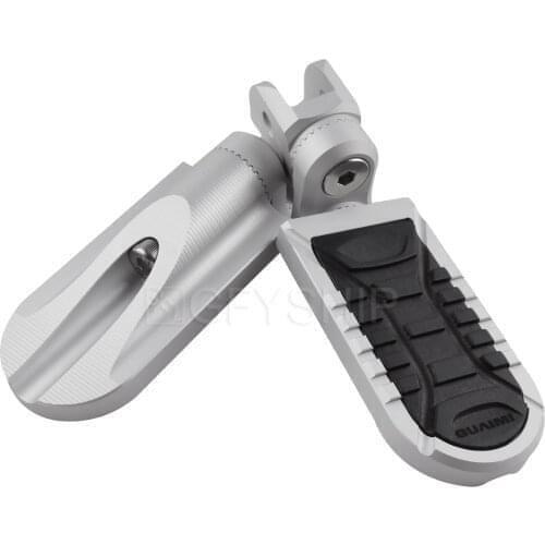 For BMW F800GS 2008-2018 F700GS 12-18 R850GS F 800 GS ADV Motorcycle Footrest Rotatable Rider Adjustable Foot Pegs Rests Driver