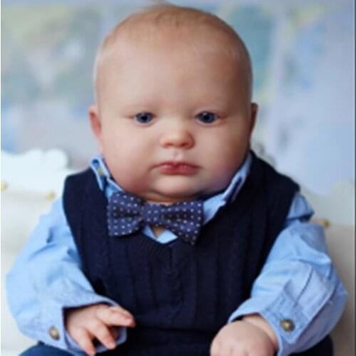 Hoomai Popular awake Joseph Reborn Doll Kit Very Soft Hands Unpainted Unfinished Doll Parts DIY