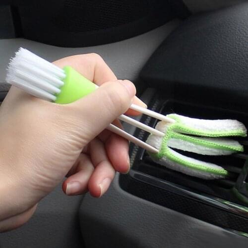 Car Air Conditioner Vent Brush Microfiber Automobile Grilles Auto Accessories Cleaner Brush Car-Styling Blinds Detailing Du X3X0