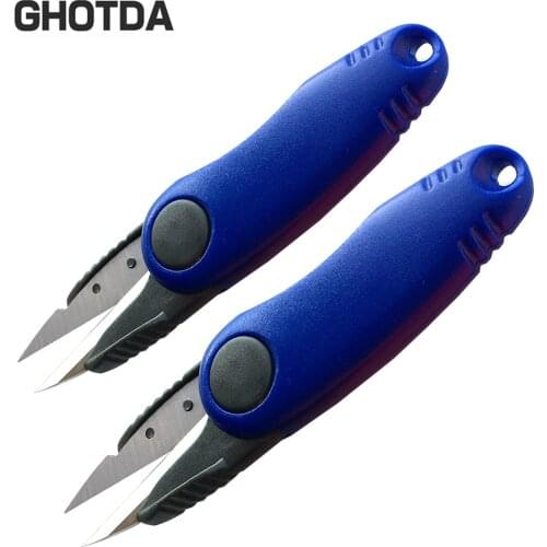 Shrimp-Shaped Stainless Steel Fish Use Accessories Folding Fishing Line Cut