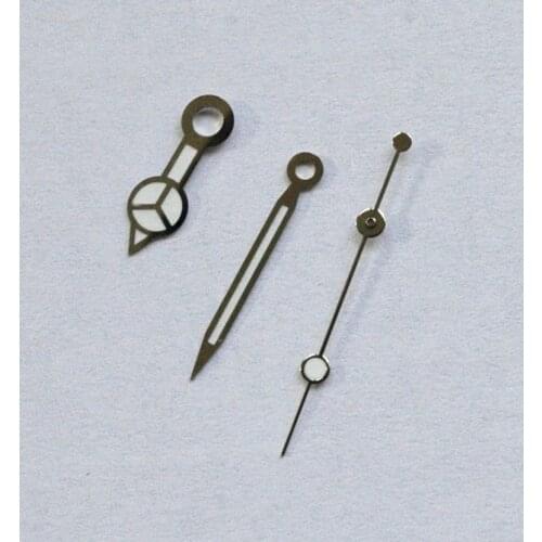 1 Set Vintage Silver Plated Watch Hands Replacedment For ETA 2824 2784 Sub Mariner watch movement Repair Tool parts