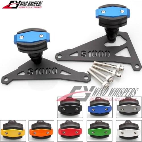 Motorcycle CNC Aluminum Falling Protection Frame Sliders Crash Protector For BMW S1000RR S 1000 RR S1000 RR S 1000RR 2015-2017