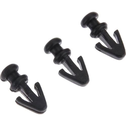 Yetaha 50Pcs Auto Fastener Clips Lower Weatherstrip Plastic Rivets Car Door Buckle For Ford Mondeo MK2 MK3 MK4