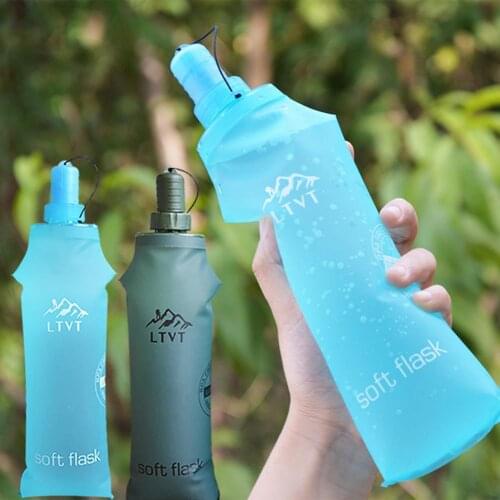 BAP Free 150ml Portable Water Bottle Filter Container Sports Filtered Water Bag Cycling Water Bottle For Outdoor Camping Running
