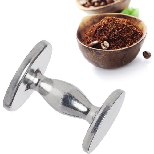 Dual Sided Coffee Espresso Tamper, 2"-2.25", Stainless Steel,Barista Espresso