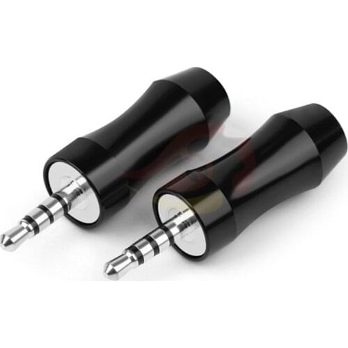 Hifi 2.5mm Jack Headphone Adapter 2.5 Male 4Pole Gold/Rhodium Plating Audio Connector Repair Headphones Earphone Plug DIY