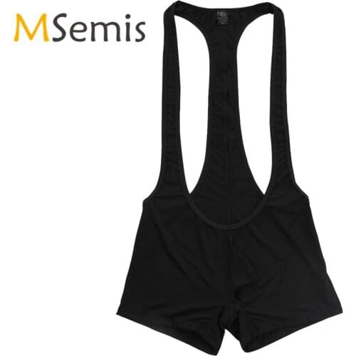 Swimwear Mens Swimsuit Stretchy Swimming Suit Freestyle Wrestling Jockstrap T-back Bulge Pouch Sports Singlet Swim Bodysuit