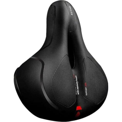Bicycle Cushion New Big Ass Saddle Bicycle Seat Riding Equipment Accessories Thickened Shock Absorption Cushion