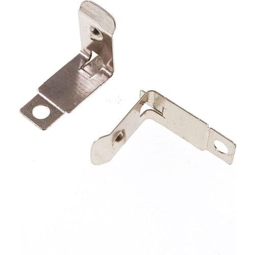 50pcs AA SMT Battery Clip Spring Steel Tin Nickel Plating Battery Type 1/2 AA CR2 CR123A 14500 14250 Surface Mount PCB Part 57