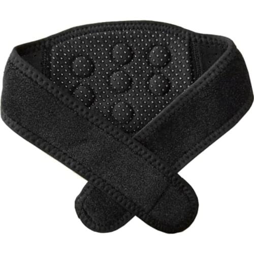 Neck Brace Magnetic Therapy Cervical Vertebra Self Heating Neck Support Strap SCIE999