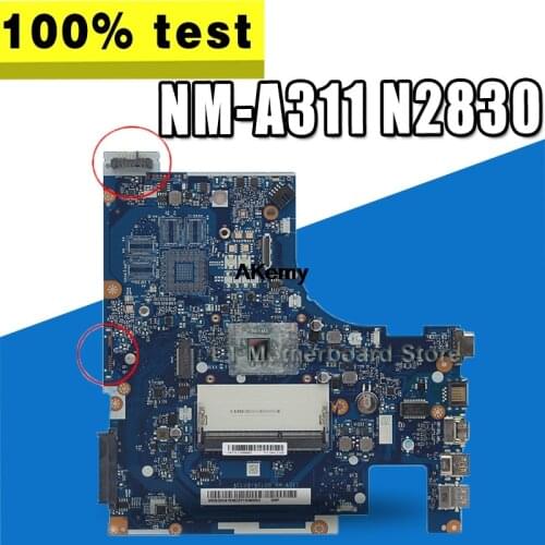 Brand New aclu9 / NM - aclu0 A311 laptop Motherboard For Lenovo Laptop with n2840 G50 - 30 CPU (Intel CPU 100% test)