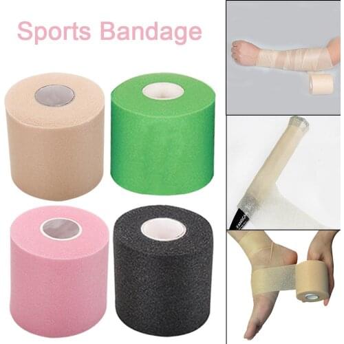 7cm * 27.5cm Sports Tape Muscle Care Cotton Adhesive Muscle Bandage Treatment Tape Strain Damage Support Muscle Elastic Bandage