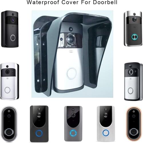 Plastic Wateproof Cover Support Wireless Wifi Doorbell Camera Video Intercom Doorbell Optional Accessories
