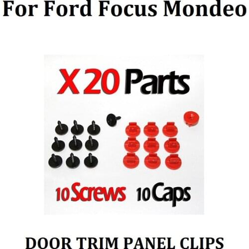 X20 Engine Undertray Cover Clips Bottom Screws Shield Guard For Ford Focus Mondeo