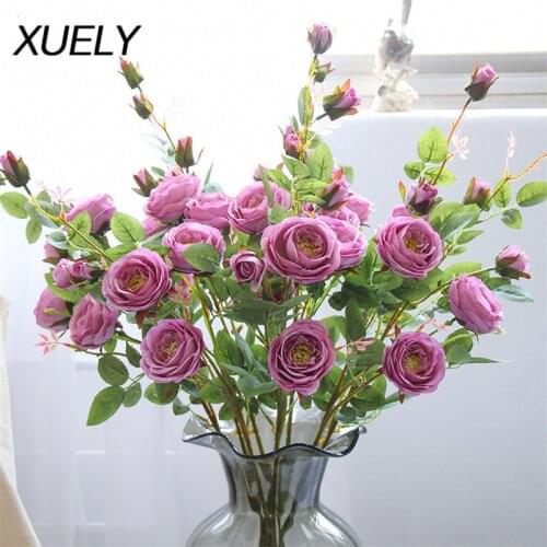 XUELY Artificial Flowers For Decoration