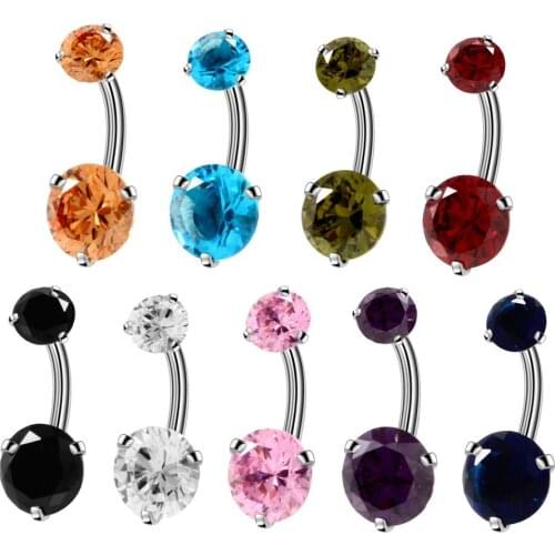 Utimtree High Quality 1PC Navel Piercings Belly Piercings Belly Button Rings Piercings Ombligo Nombril Navel Rings Body Jewelry