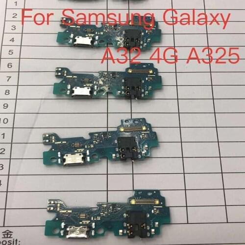 1PCS NEW USB Charging Port Connector Board Parts Flex Cable For Samsung A32 4G A325 A32 5G A326 USB Model Replacement Part