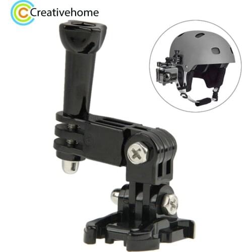 For GoPro Accessories Helmet J-Hook Buckle + Three-way Pivot Arm + Screw for GoPro Hero 4 / 3+ / 3 / 2 / 1, SJCAM SJ6000