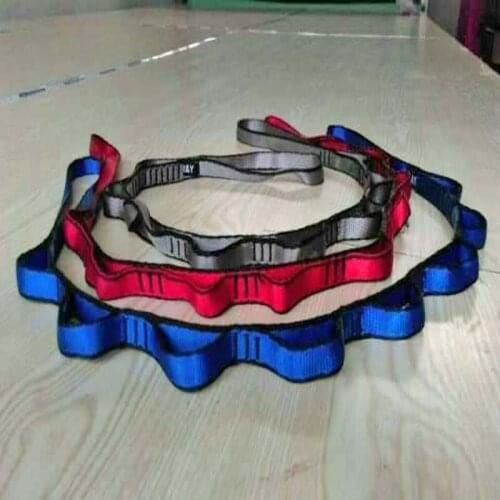 Yoga accessories Daisy Chain for Aerial yoga hammock CE Certificated Webbing for yoga 23Kn NOT FOR CLIMBING