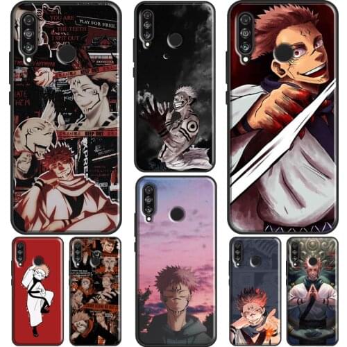 Sukuna Jujutsu Kaisen Case For Huawei P30 Lite P40 P20 Pro P Smart Z 2019 2021 Mate 20 10 Lite TPU Phone Cover