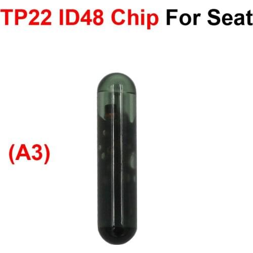 A3 TP22 ID48 Transponder Chip Glass Chip ID 48 Car Key Chip A3 TP22 Transponder Blank Key Chip for Seat Remote Keys